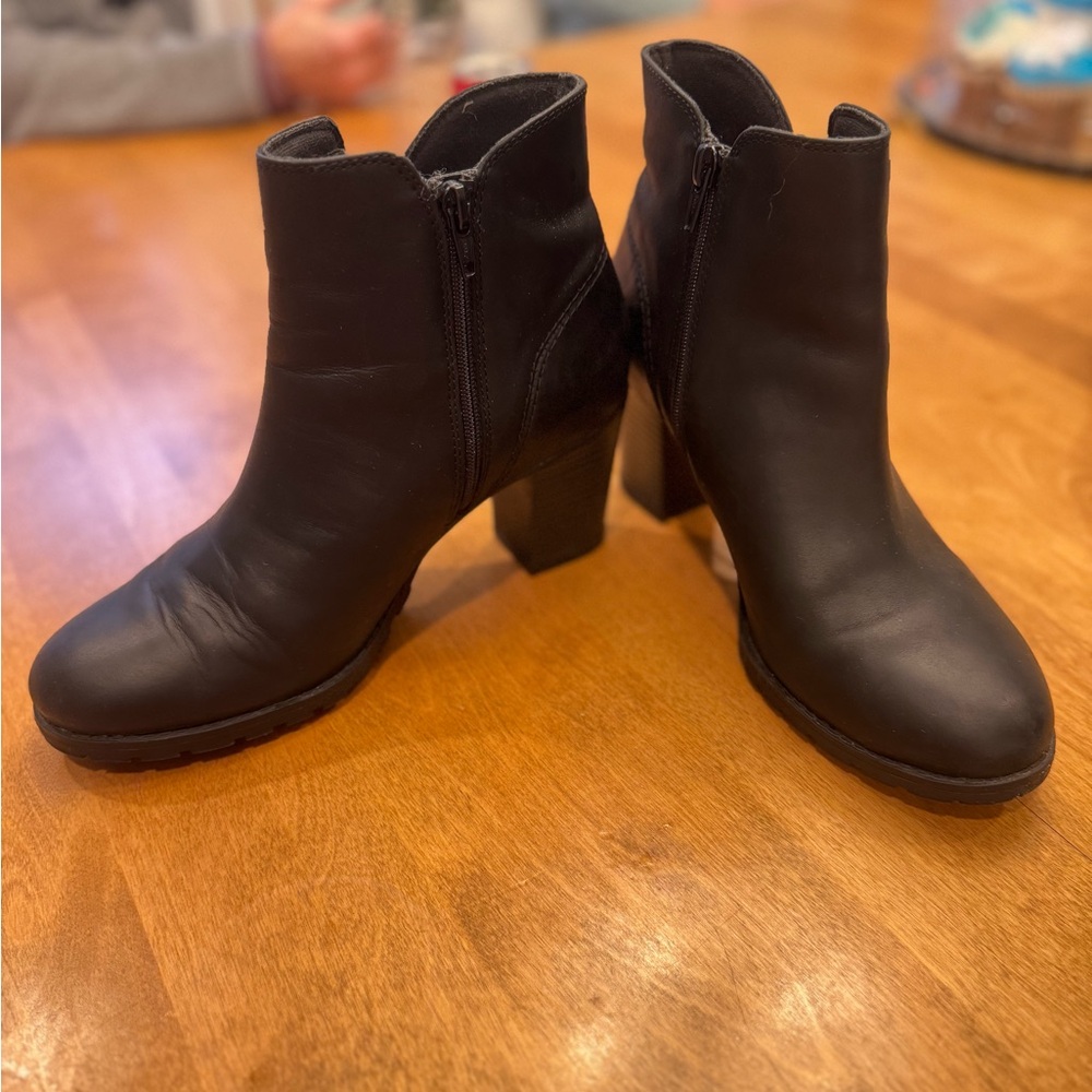 Clark’s leather ankle boots